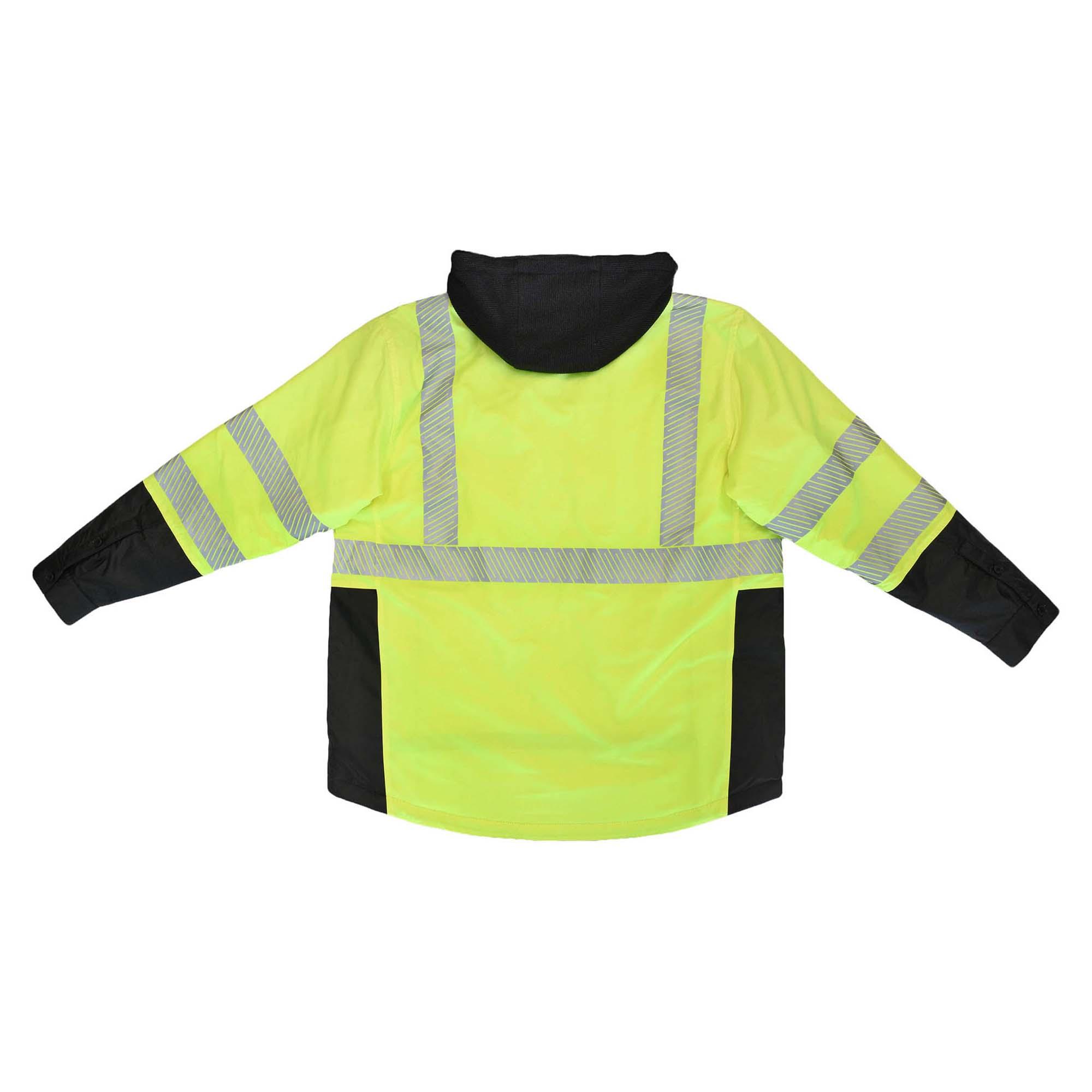 Radians SJ04-3SGR Type R Class 3 Reversible Ripstop Water Repellent ...