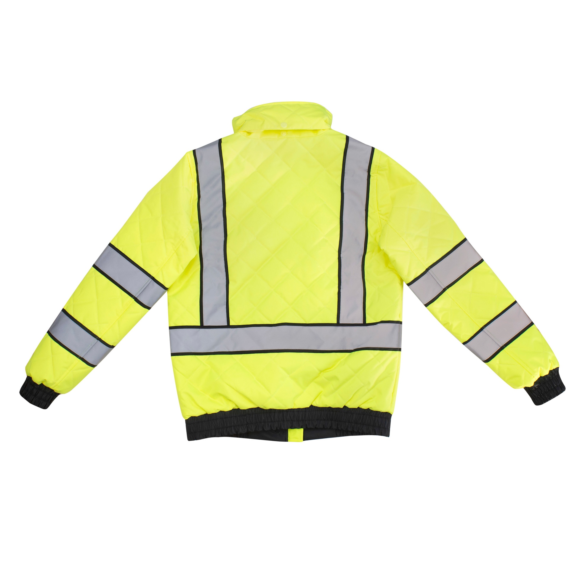 Radians SJ930-3 Type R Class 3 Women's Quilted Bomber Jacket - Yellow ...