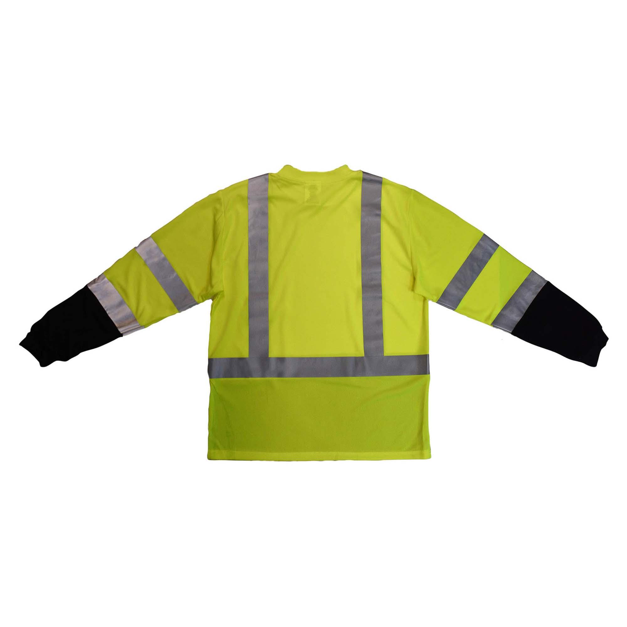 Radians ST21B-3PGS Type R Class 3 Black Bottom Mesh Safety