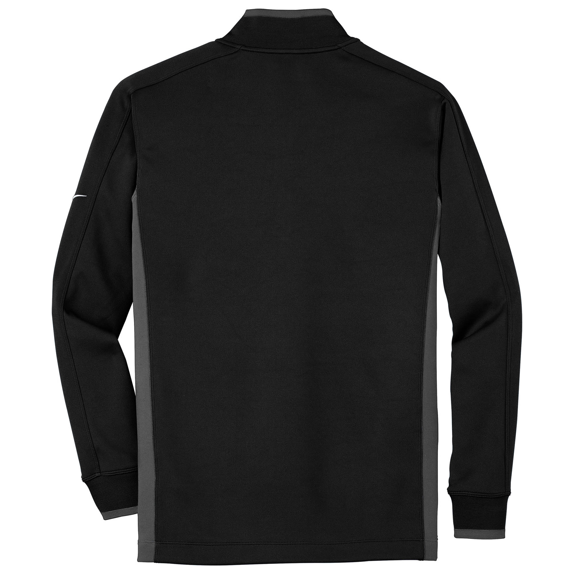 Nike 578673 Dri-FIT 1/2-Zip Cover-Up - Black/Dark Grey/White