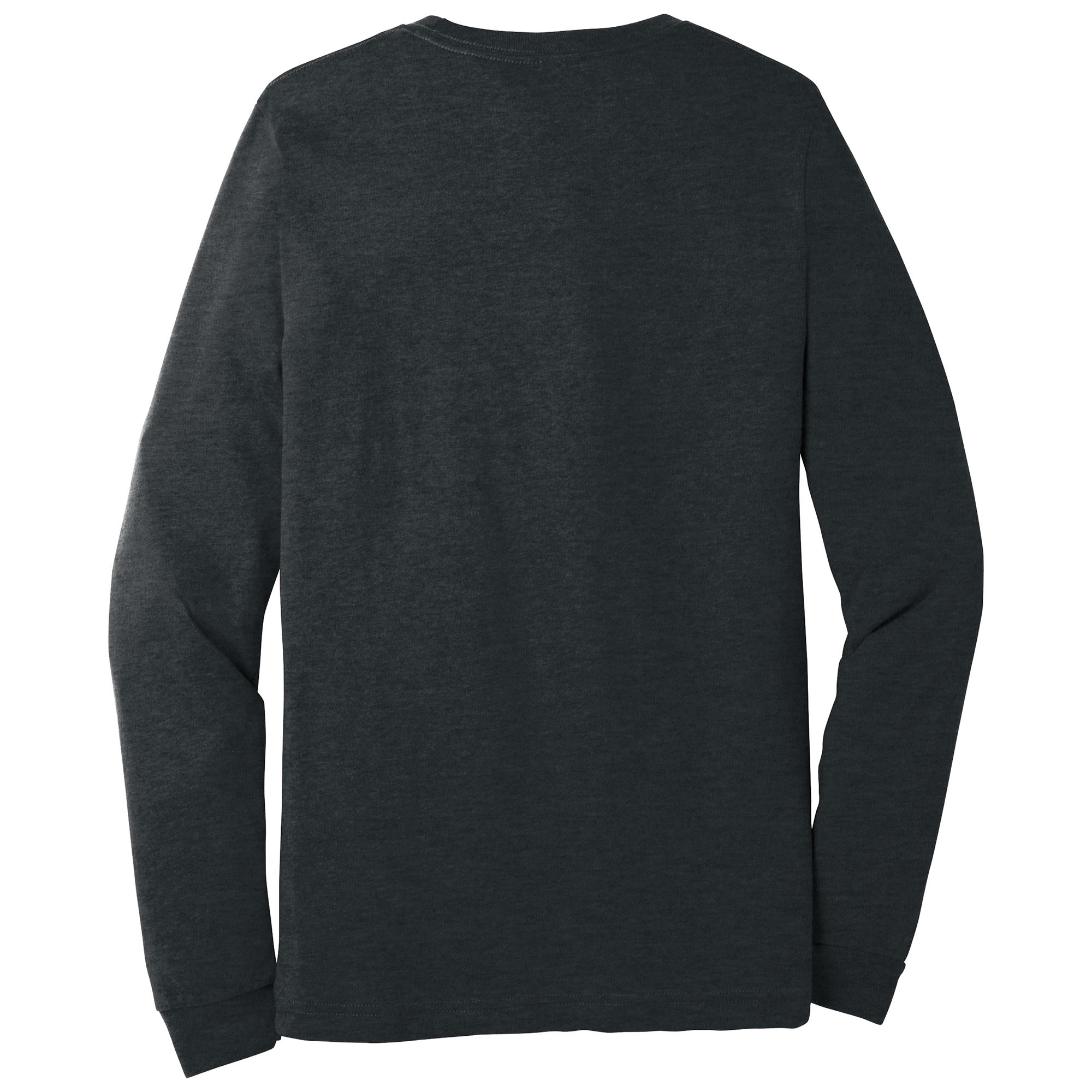 Bella + Canvas BC3501CVC Unisex Heather CVC Long Sleeve Tee - Dark Grey ...