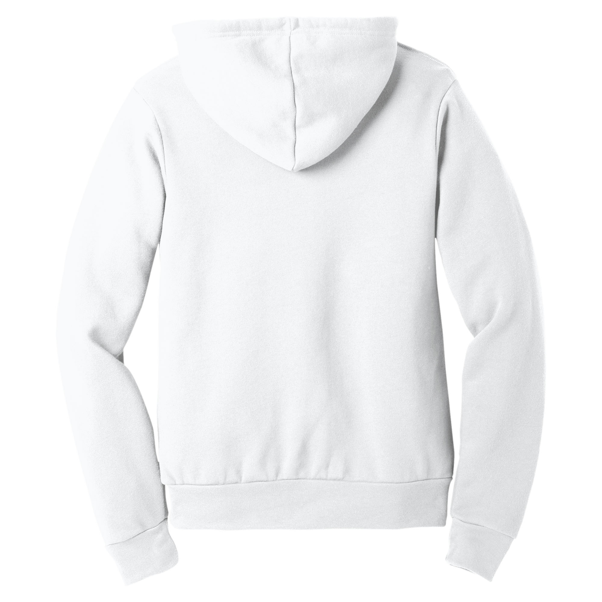 Bella + Canvas BC3719 Unisex Sponge Fleece Pullover Hoodie - DTG White ...