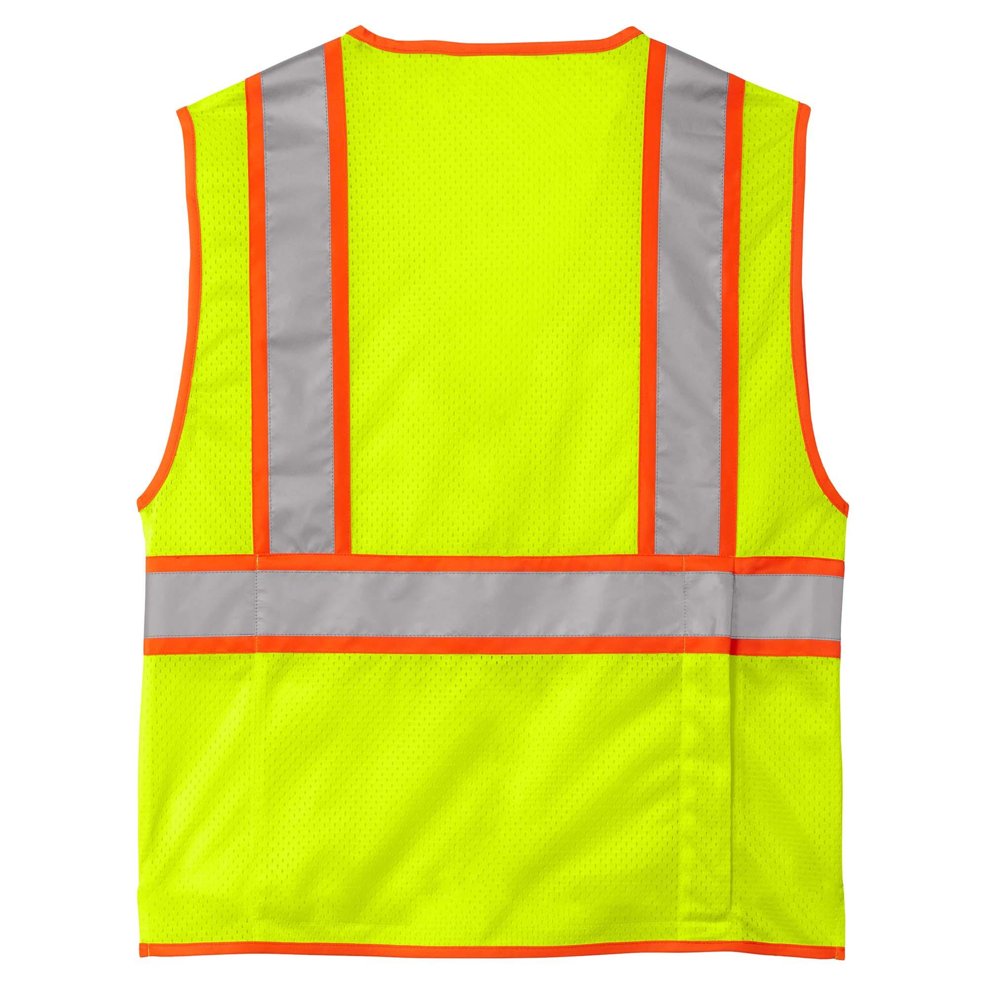 CornerStone CSV105 ANSI 107 Class 2 Surveyor Zippered Two-Tone