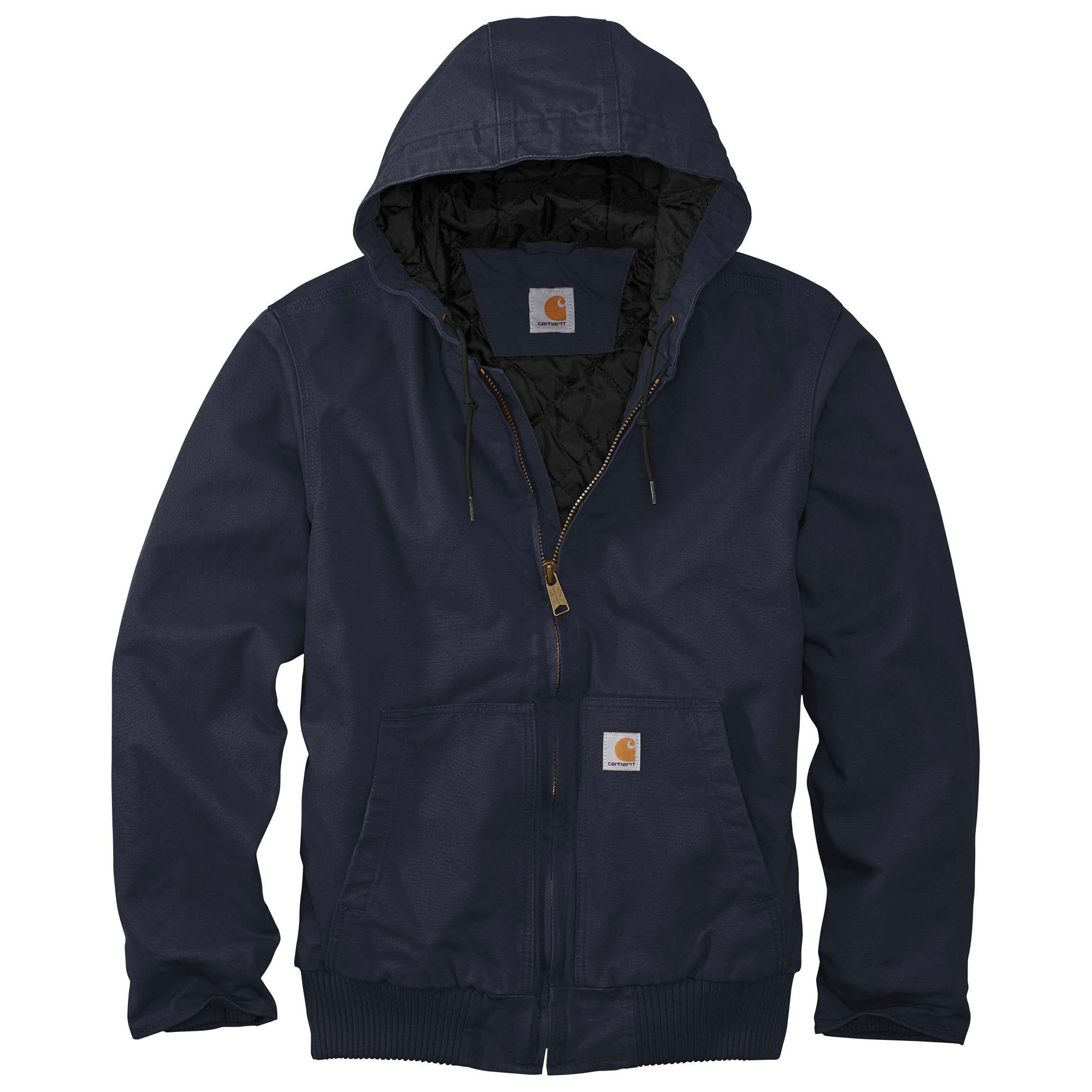 Carhartt 104050 Washed Duck Active Jac - Navy