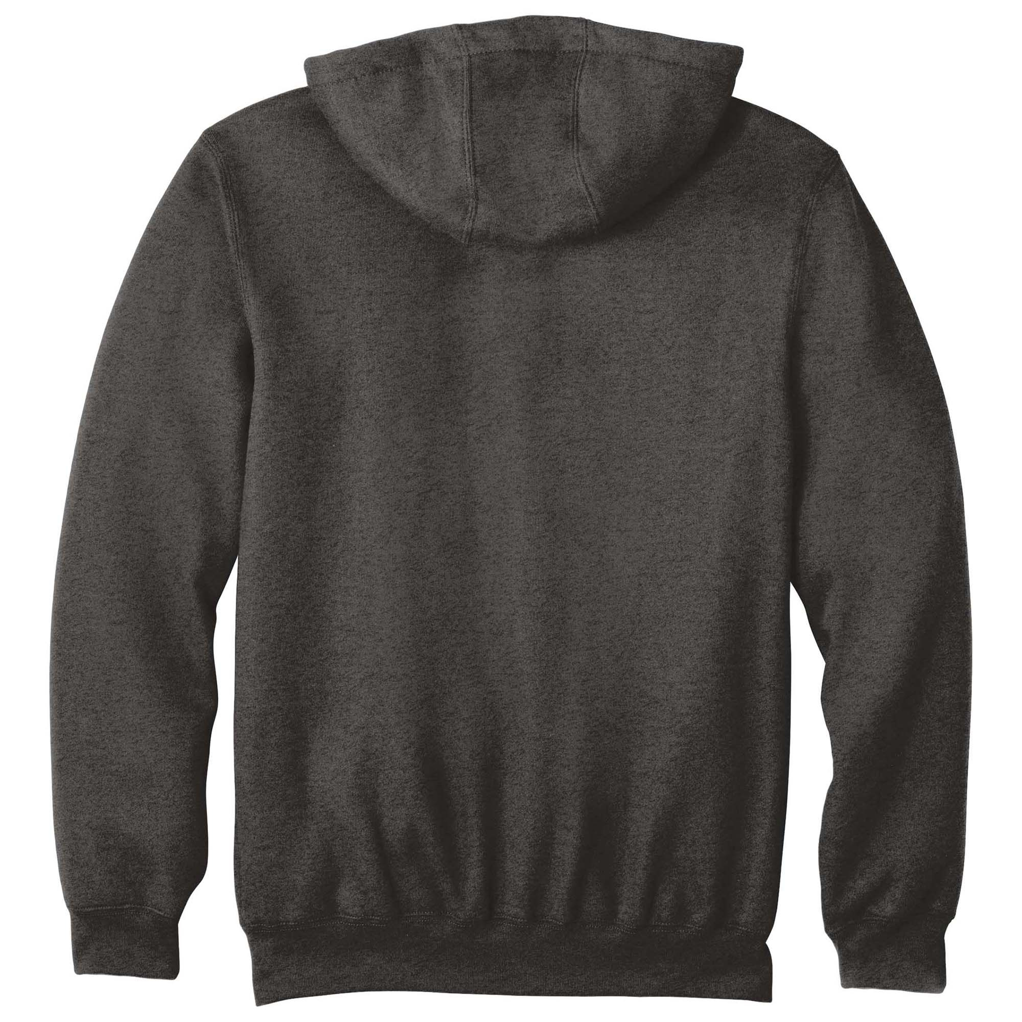 Carhartt K122 Midweight Hooded Zip-Front Sweatshirt - Carbon