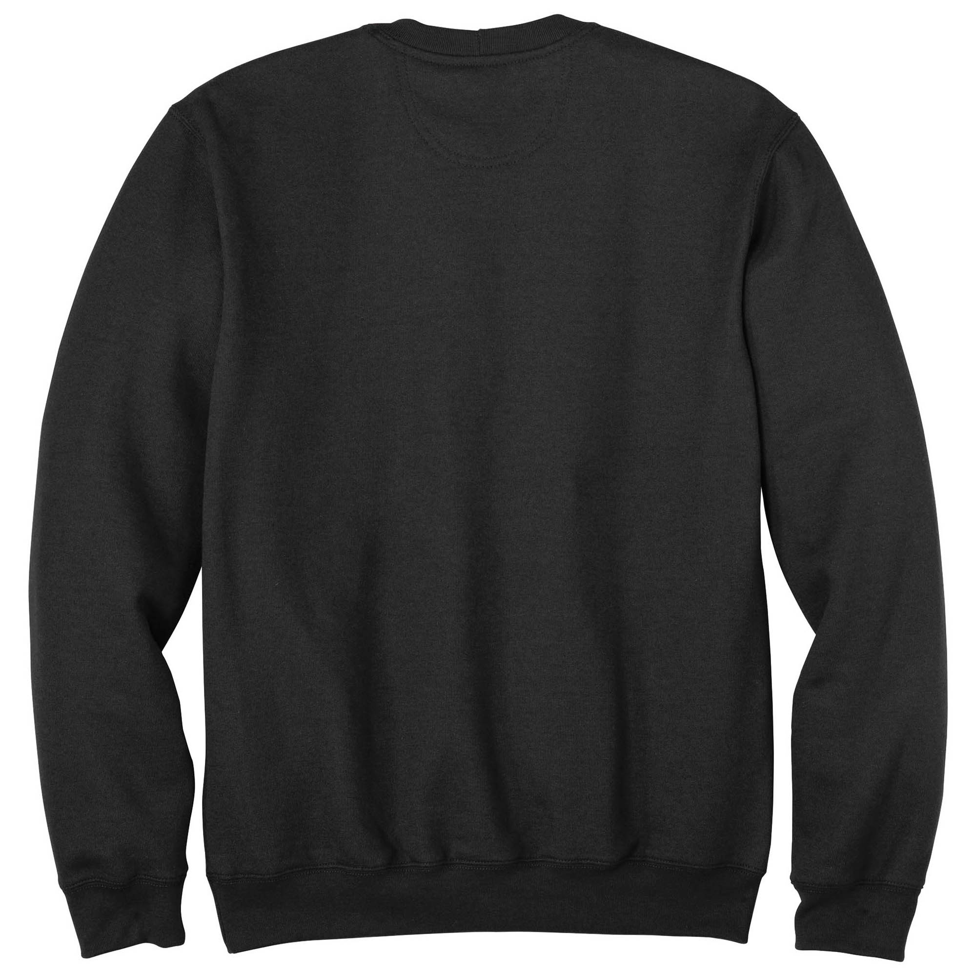 ★送料無料★MIDWEIGHT SWEATSHIRT K124-BLK Carhartt K124 Midweight Crew Neck Sweatshirt - Black | Full