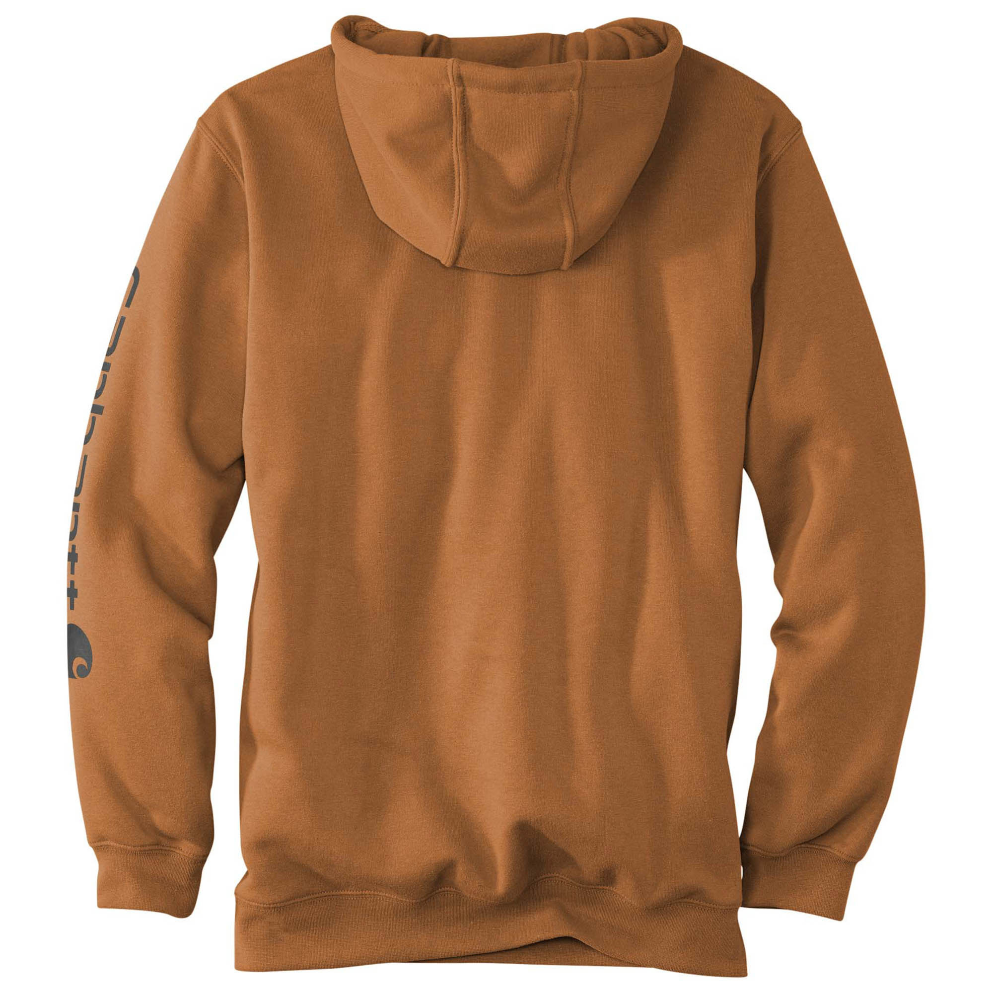 Carhartt K288 Middleweight Hooded Logo Sweatshirt - Carhartt Brown