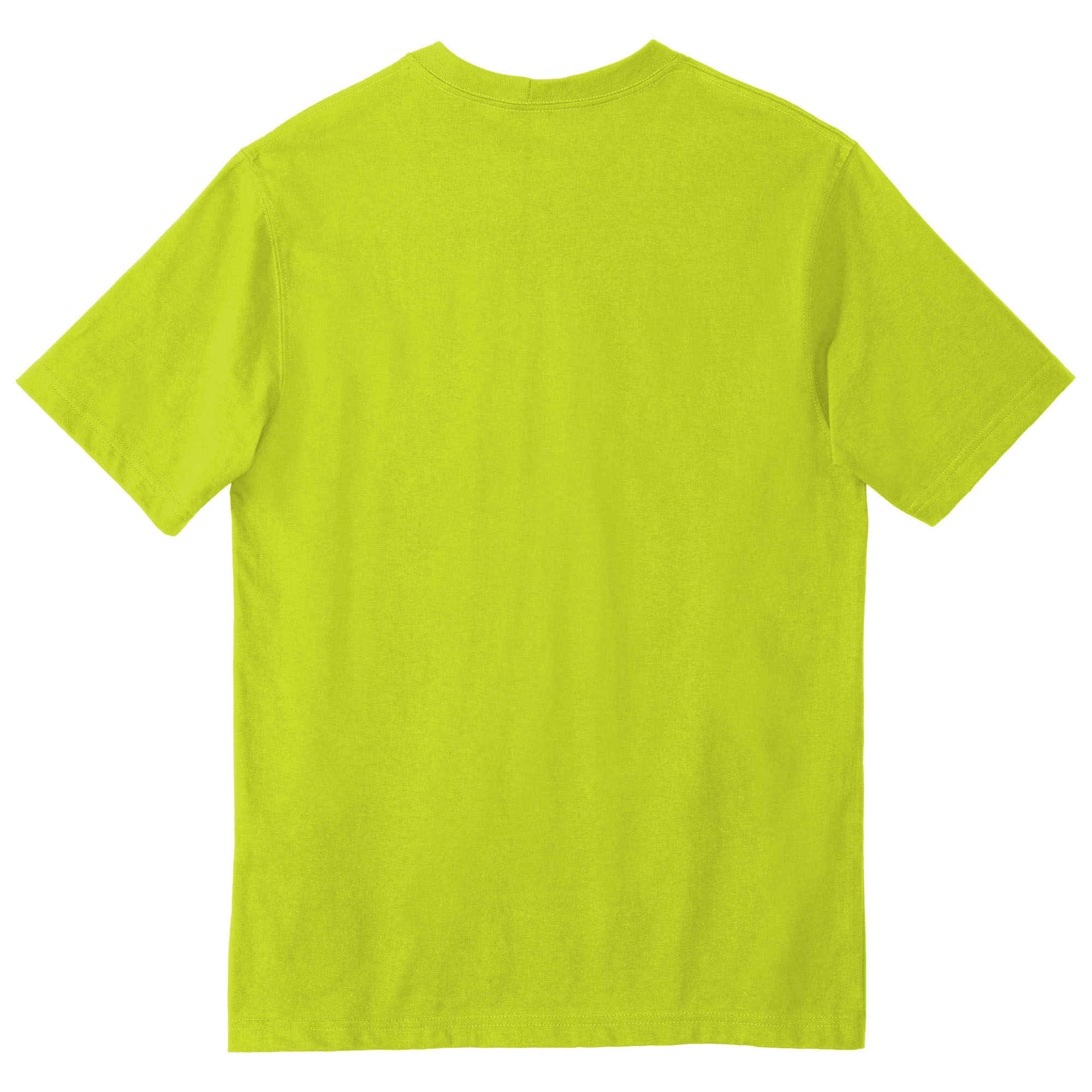 Carhartt K87 Workwear Pocket Short Sleeve T-Shirt - Brite Lime