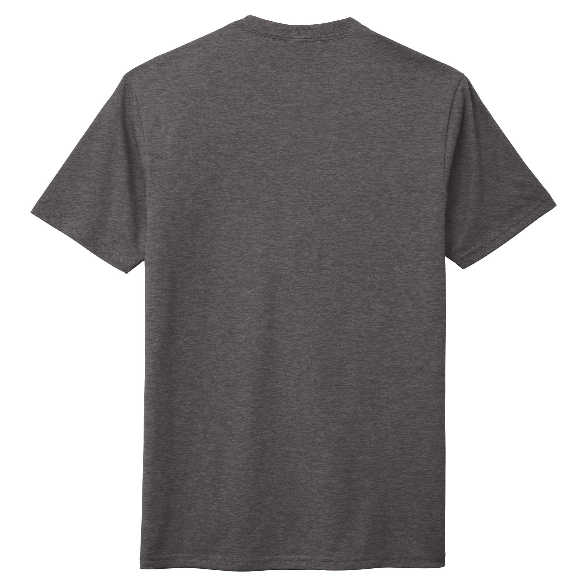 District DM130 Perfect Tri Crew Tee - Heathered Charcoal | Full Source