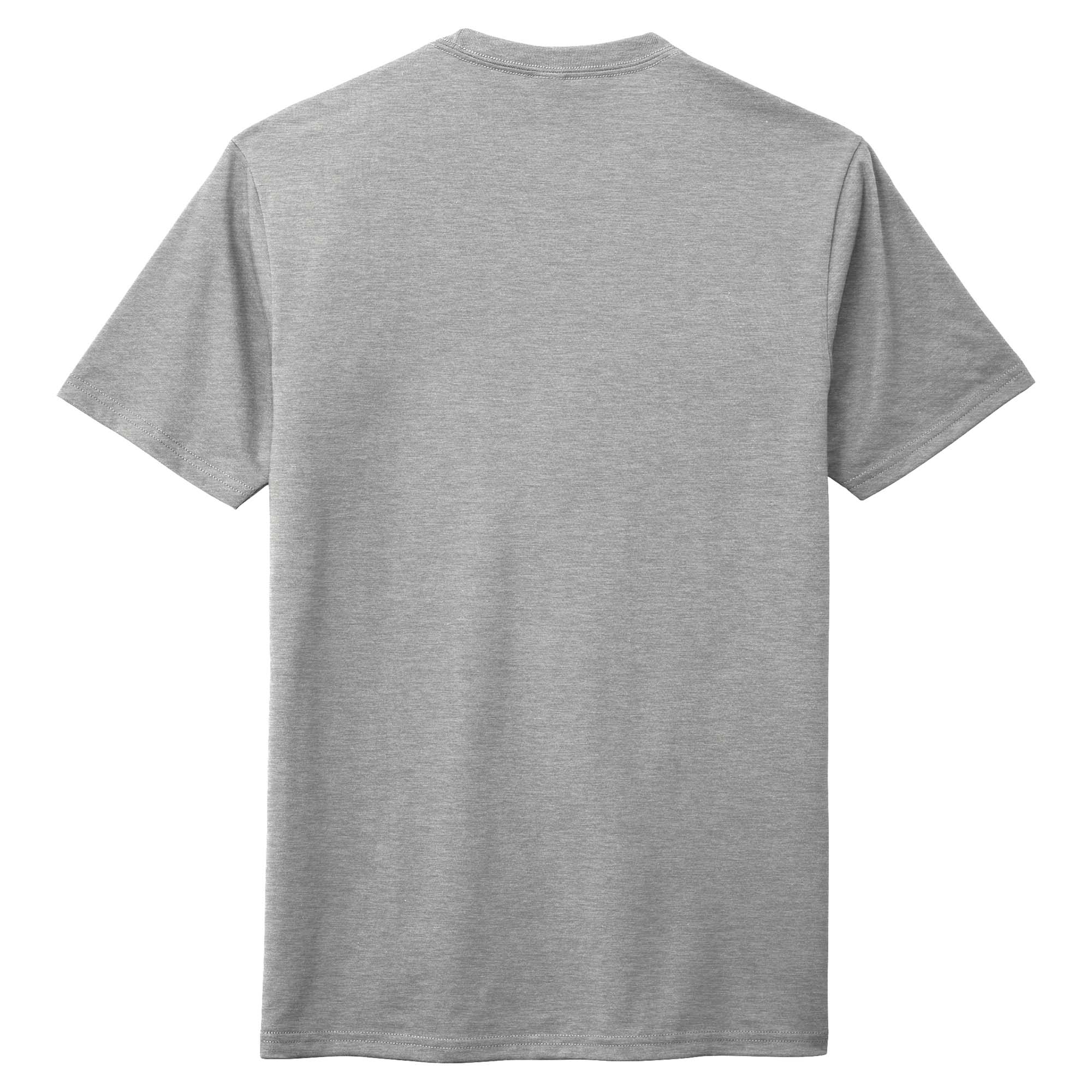 District DM130 Perfect Tri Crew Tee - Heathered Grey | Full Source