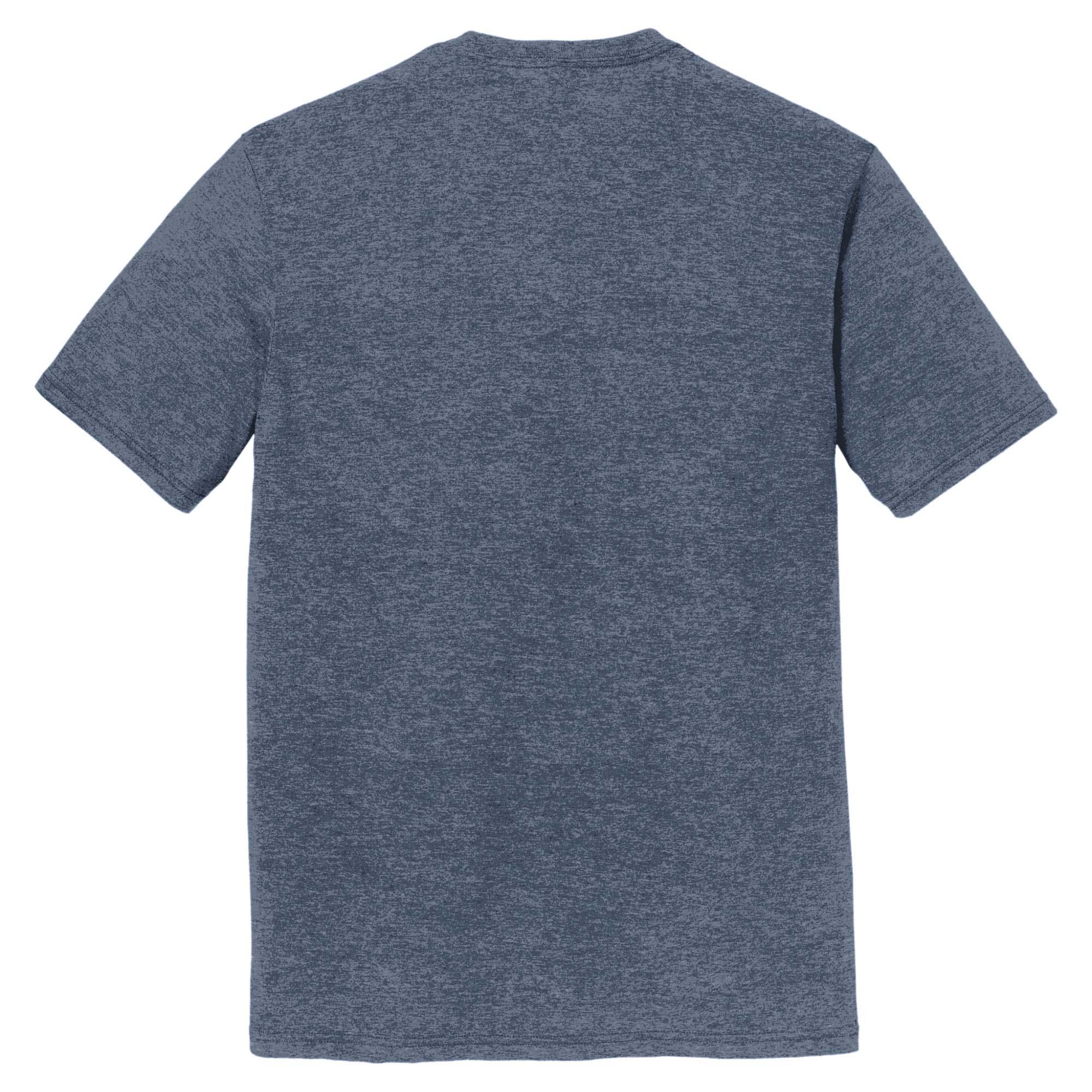 District DM130 Perfect Tri Crew Tee - Navy Frost | Full Source