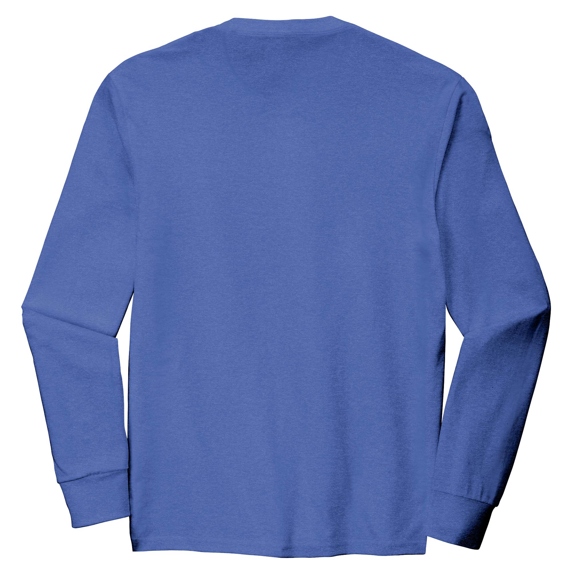 District DM132 Perfect Tri Long Sleeve Tee - Royal Frost | Full Source