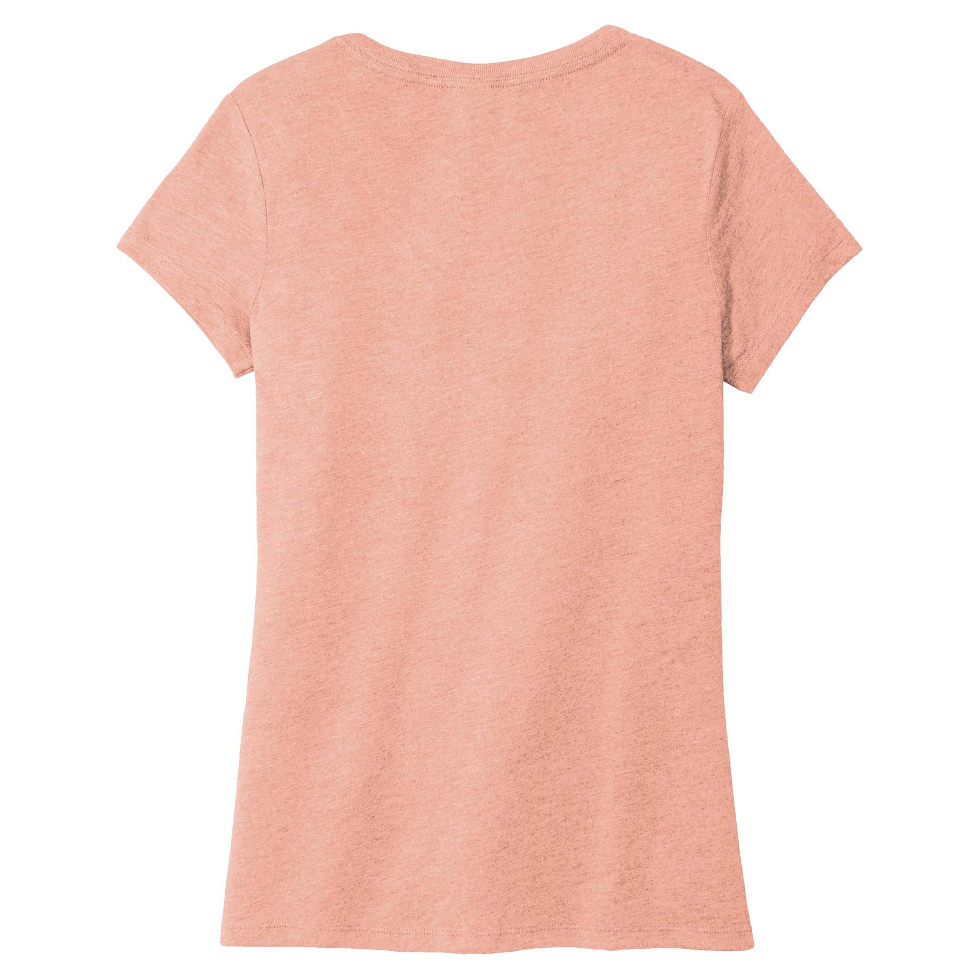 District DM1350L Women's Perfect Tri V-Neck T-Shirt - Extra Soft Lightweight Jersey (Super Sale!)