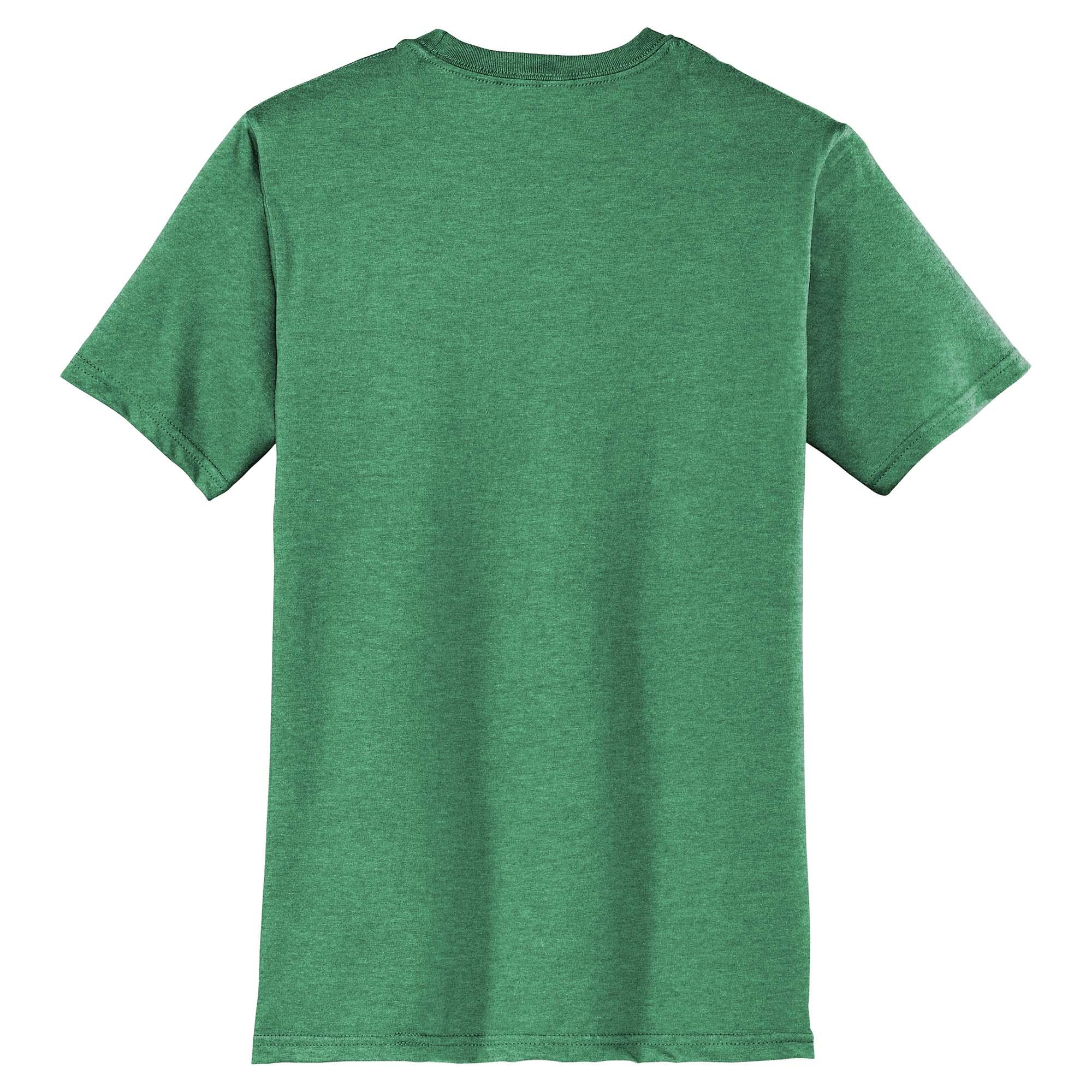District DT6000 Very Important Tee - Heathered Kelly Green