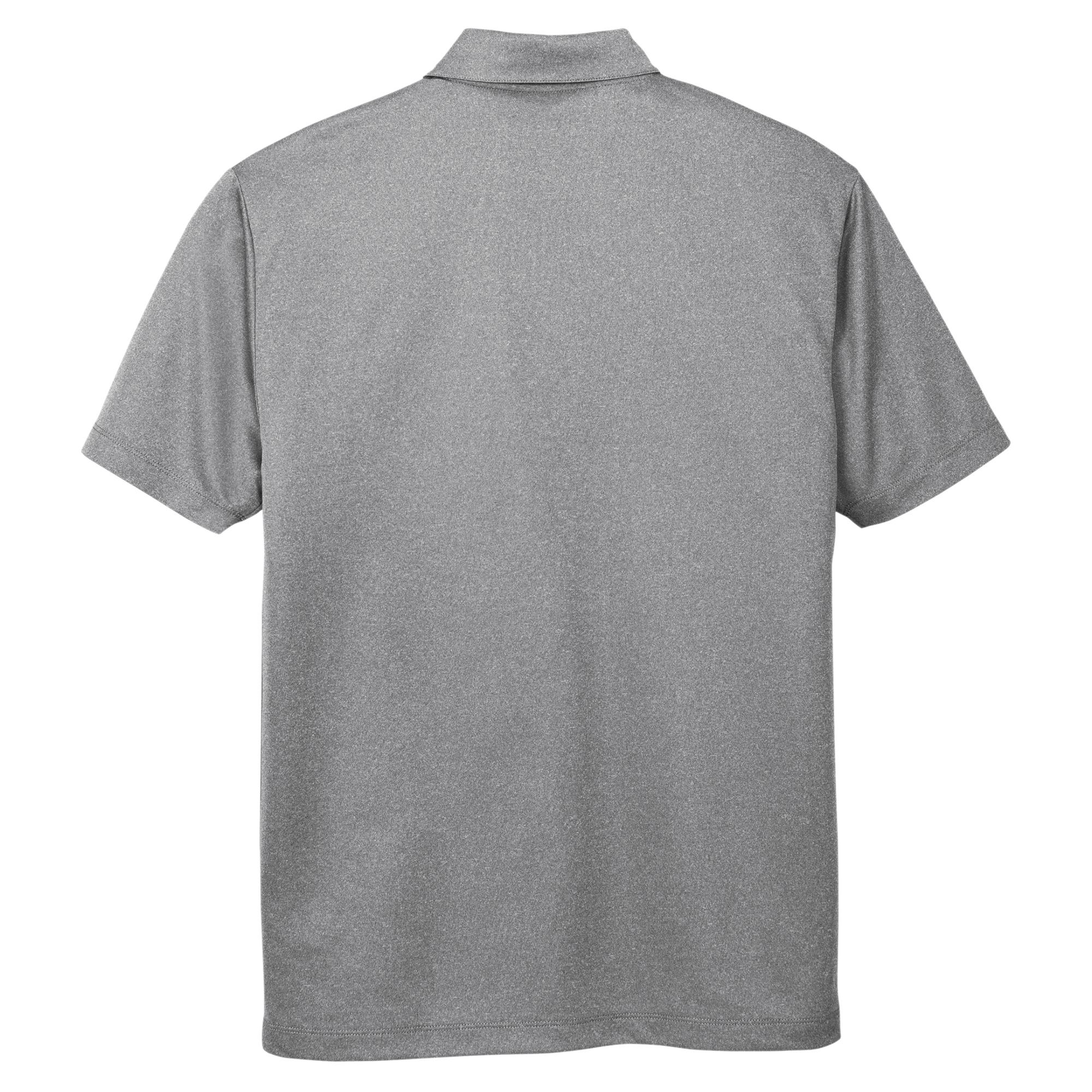 Port Authority K542 Heathered Silk Touch Performance Polo - Shadow Grey ...