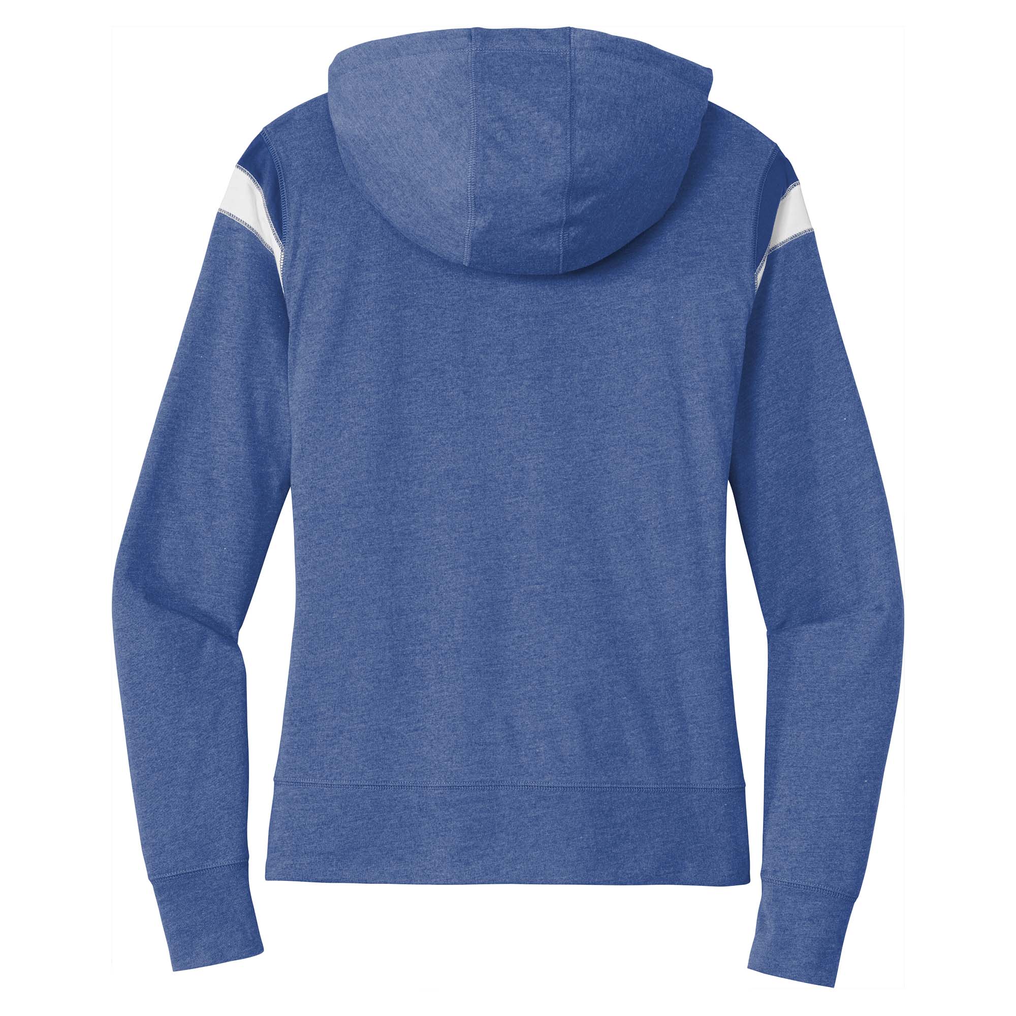 New Era LNEA108 Ladies Heritage Blend Varsity Hoodie - Royal Heather ...