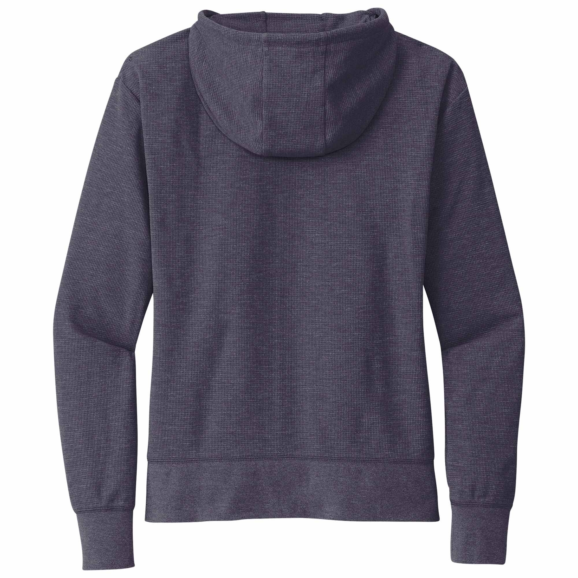 New Era LNEA141 Ladies Thermal Full-Zip Hoodie - True Navy Heather ...