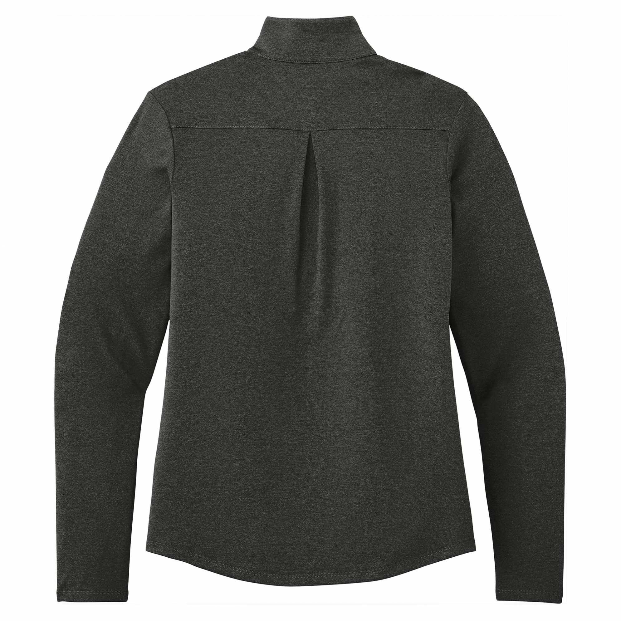 Sport-Tek LST469 Ladies Endeavor 1/4-Zip Pullover - Black Heather