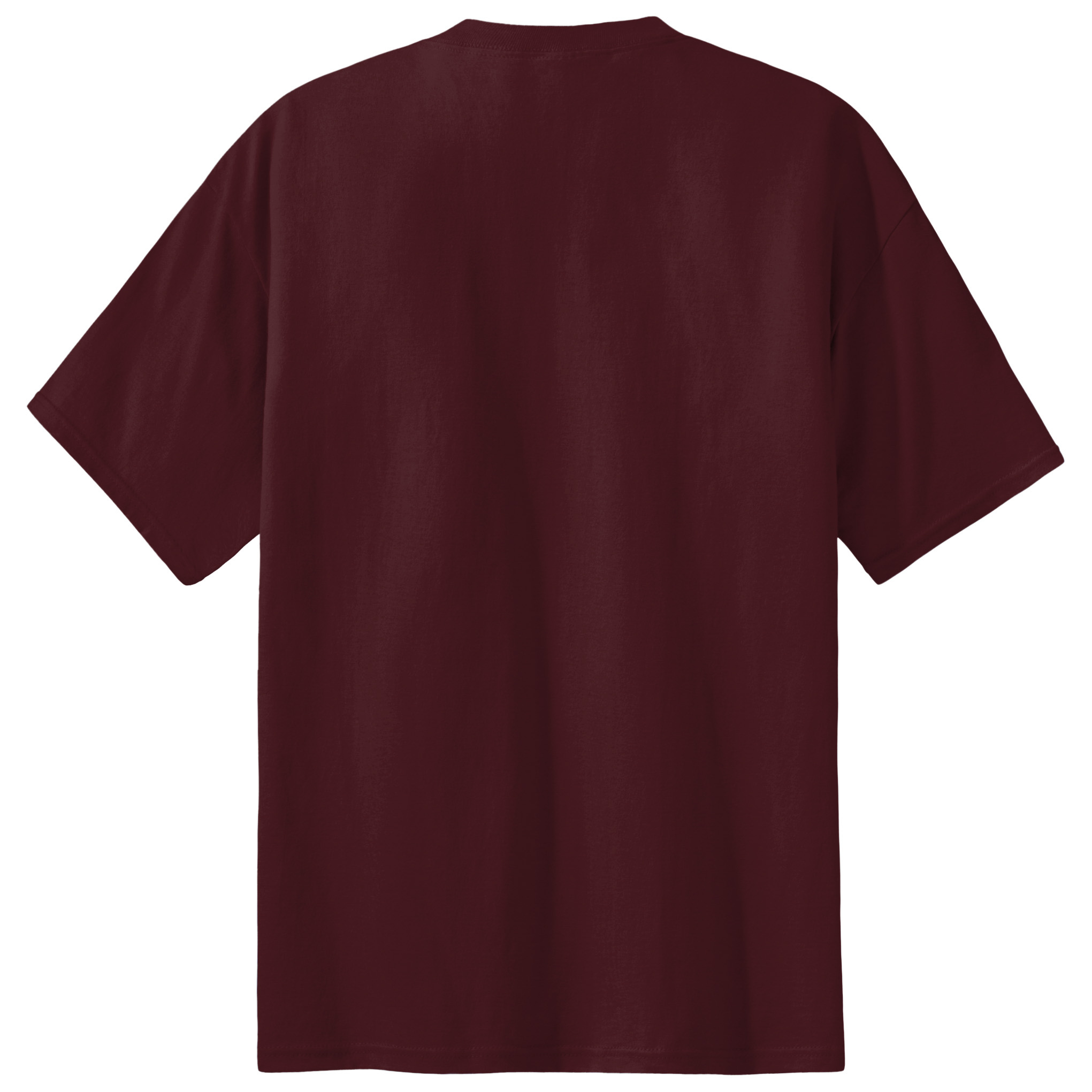 Surprise 100% Silk Unisex Maroon Red Short Sleeve Shirt 