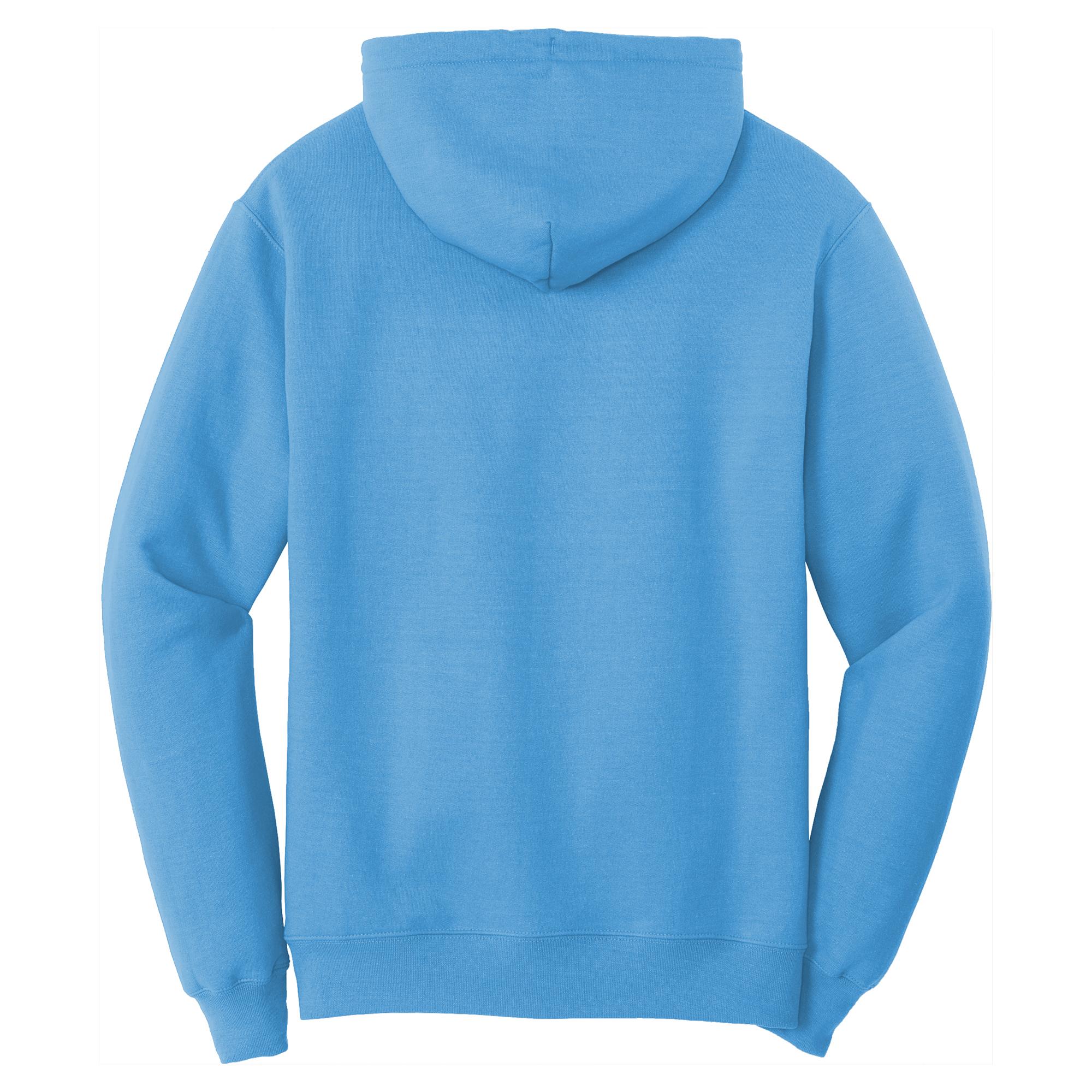 Port & Company PC78H Core Fleece Pullover Hooded Sweatshirt - Aquatic ...