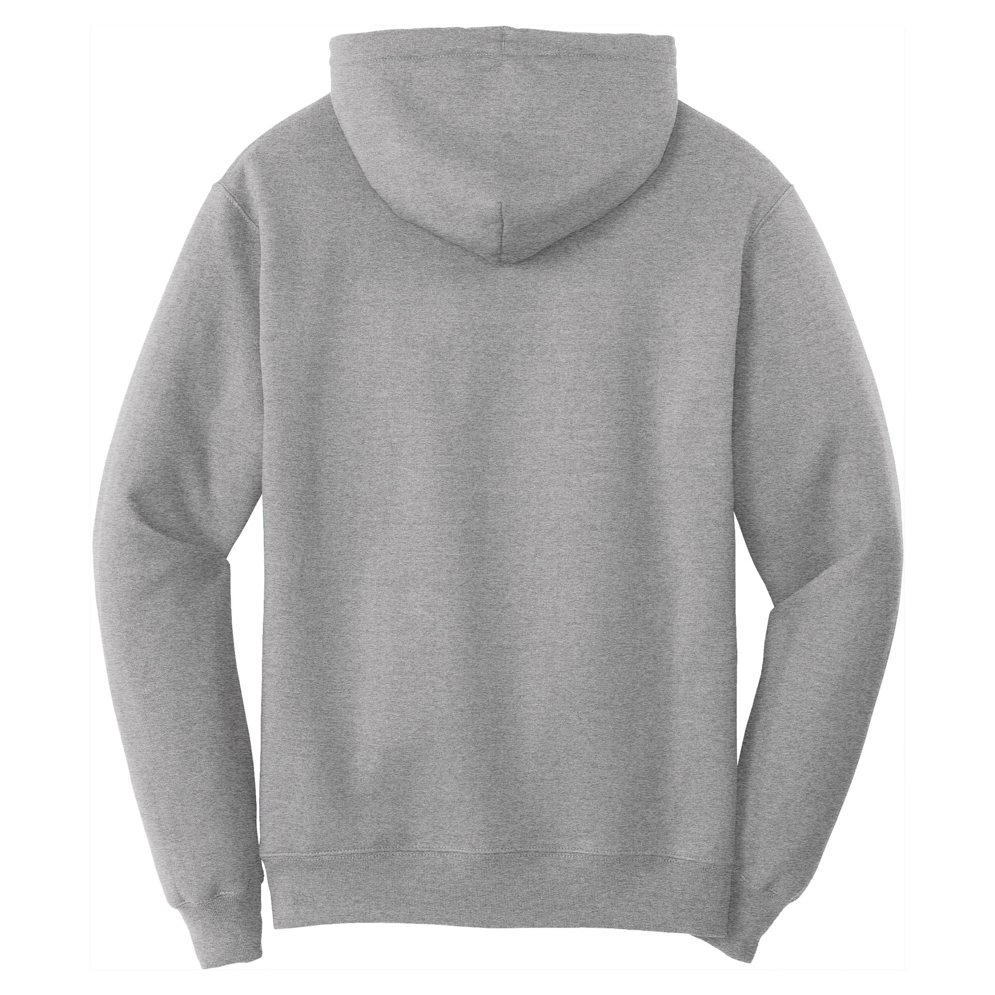 Port & Company PC78H Core Fleece Pullover Hooded Sweatshirt Athletic Heather Full Source