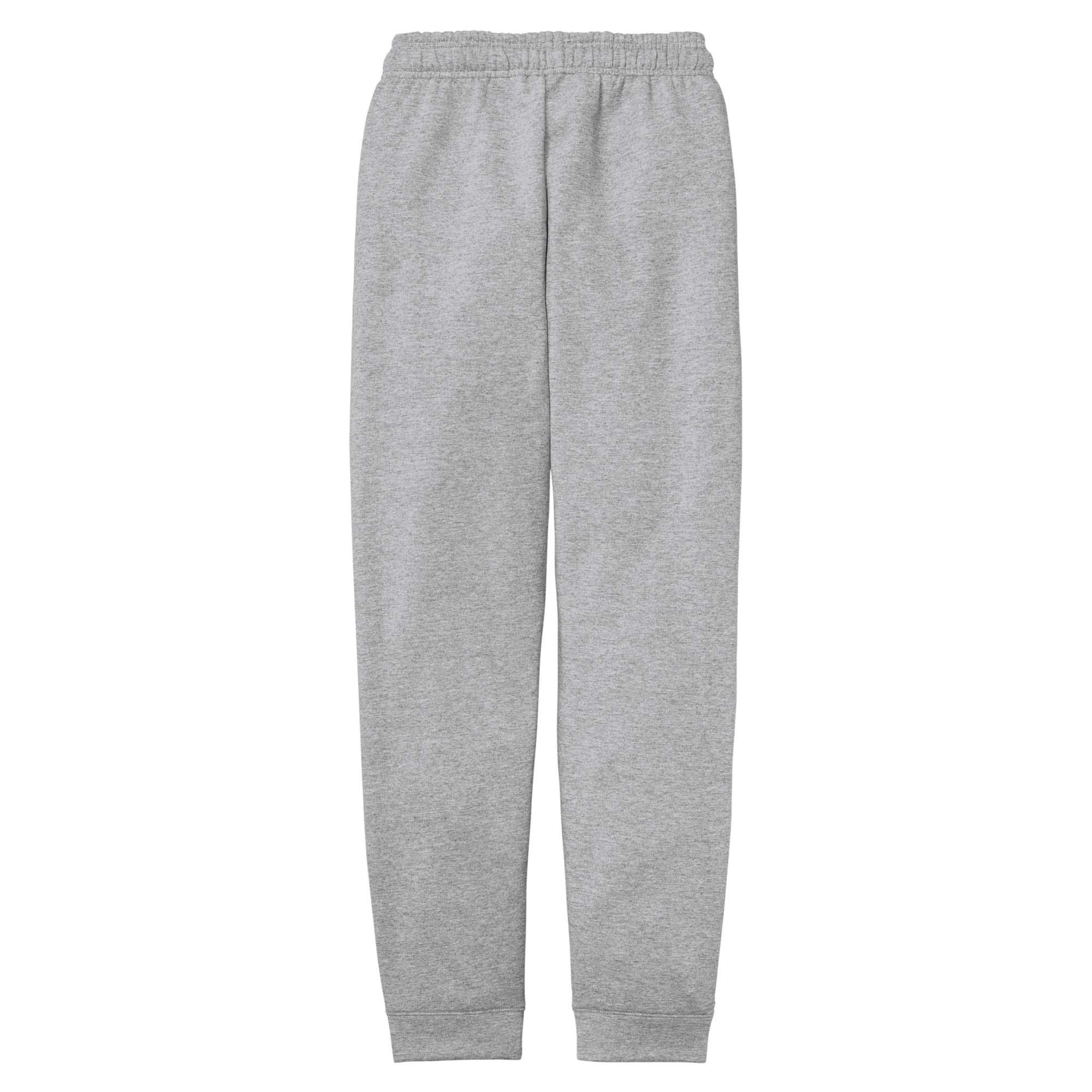 oatmeal heather joggers