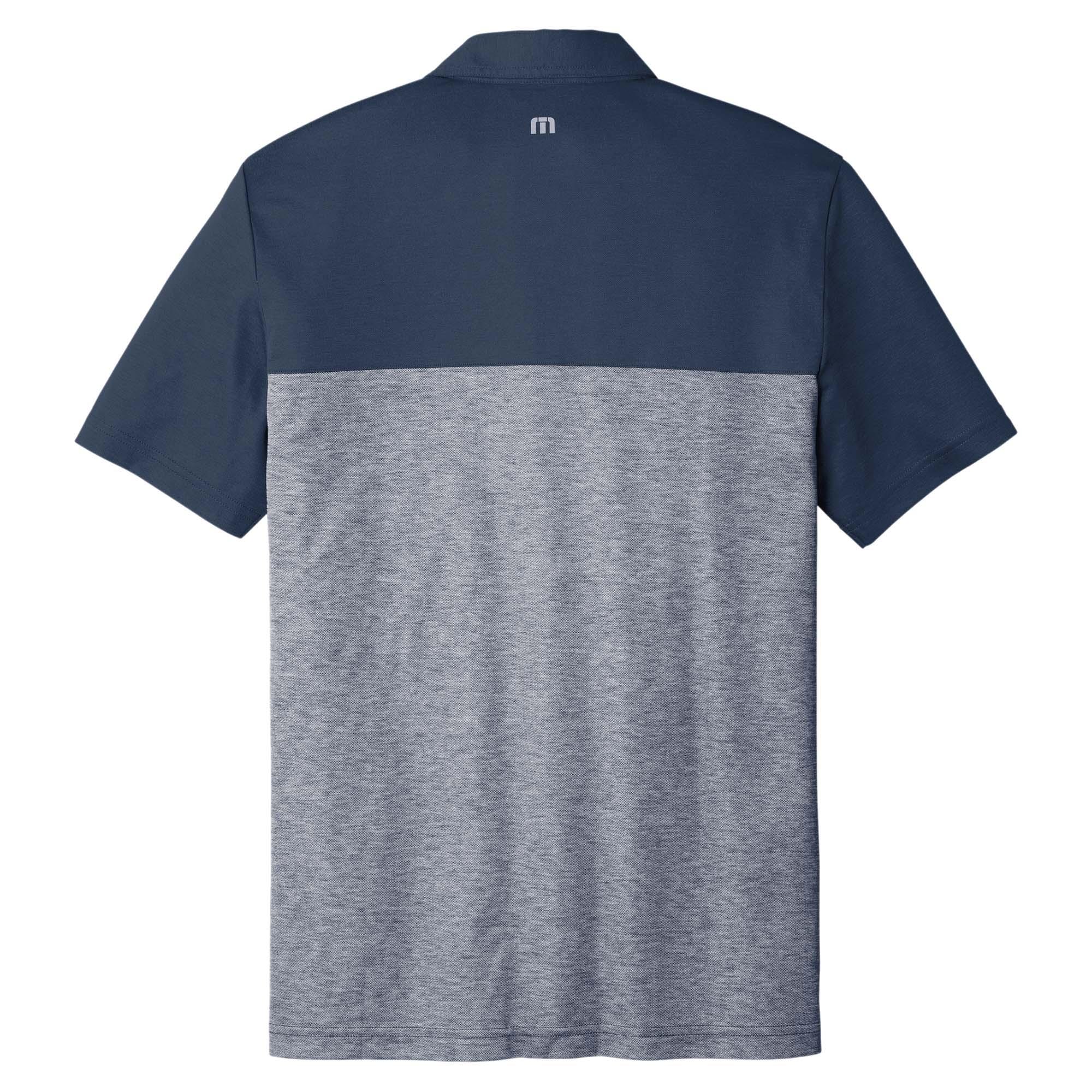 TravisMathew TM1MU414 Oceanside Blocked Polo - Blue Nights