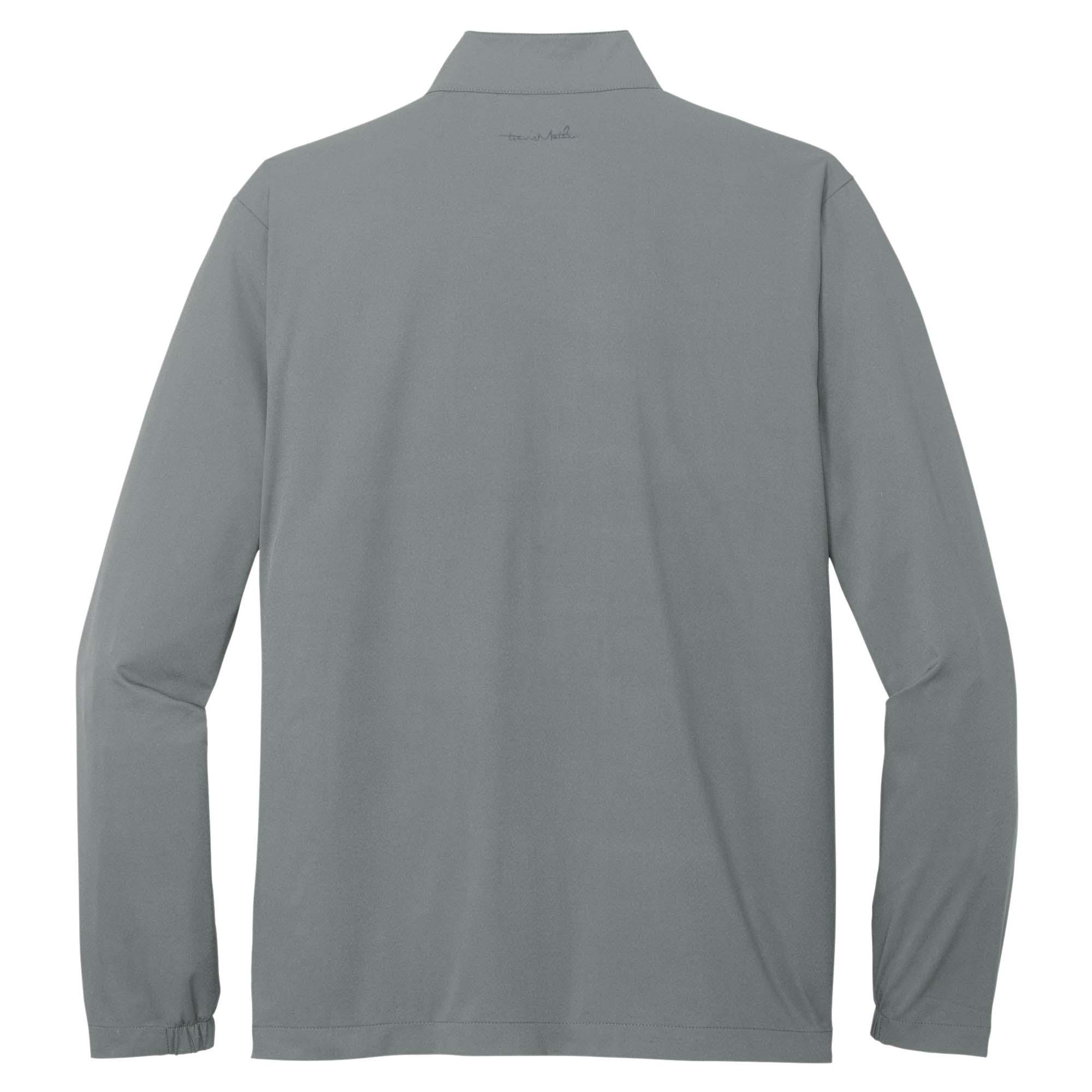 TravisMathew TM1MU422 Surfside Full-Zip Jacket - Quiet Shade Grey