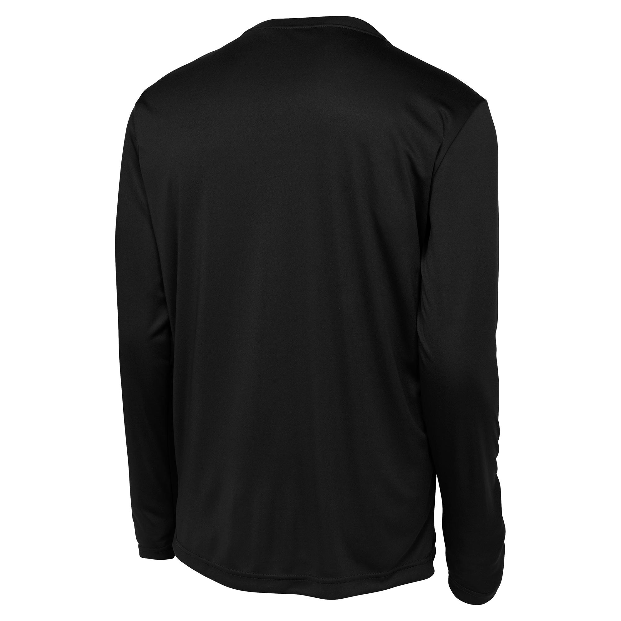 Sport-Tek TST350LS Tall Long Sleeve PosiCharge Competitor Tee - Black ...