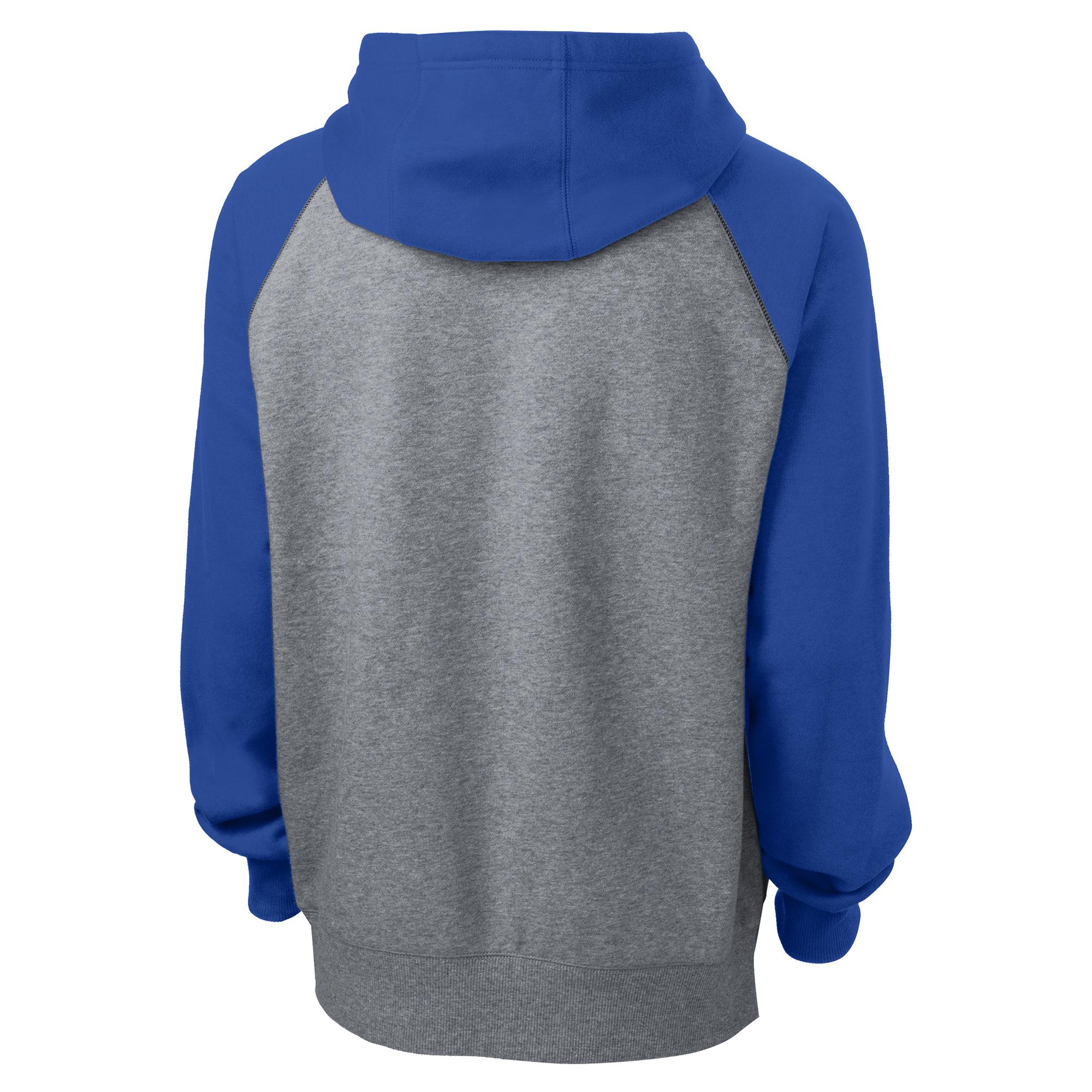 Sport-Tek ST267 Raglan Colorblock Pullover Hooded Sweatshirt - True ...
