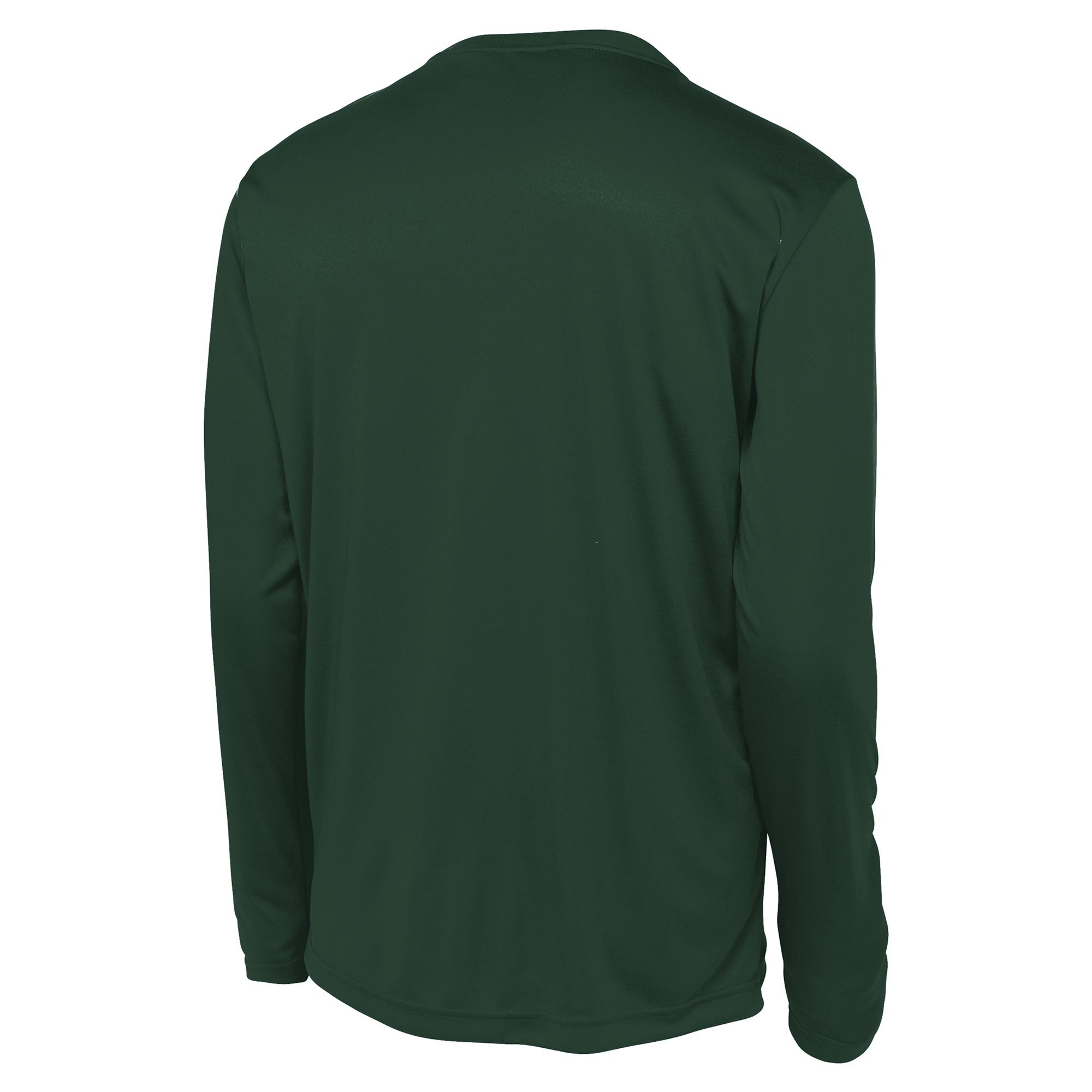 Sport-Tek ST350LS Long Sleeve PosiCharge Competitor Tee - Forest Green ...