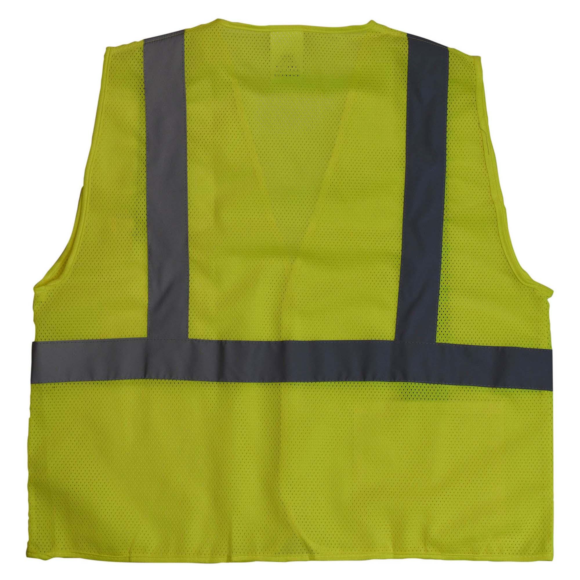 Radians SV2GM Economy Type R Class 2 Mesh Safety Vest - Yellow/Lime ...