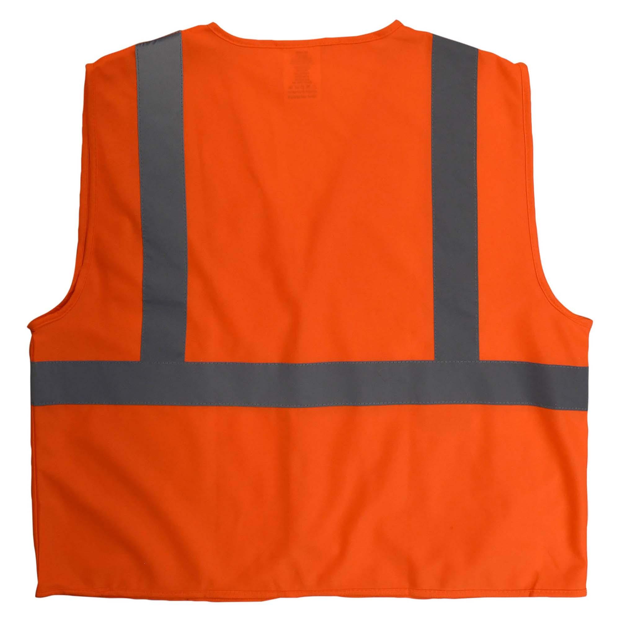 Radians SV2OS Type R Class 2 Economy Solid Safety Vest - Orange | Full ...