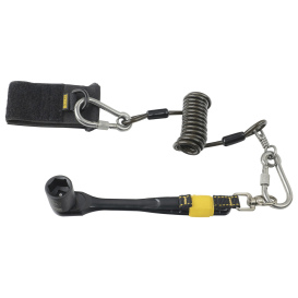 DEWALT DXDP710900 Coiled Tool Lanyard - 2 lbs (0.91 kg) Capacity