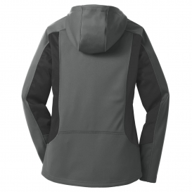 Eddie Bauer EB543 Ladies Trail Soft Shell Jacket - Metal Grey/Grey Steel