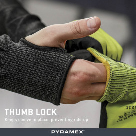 Pyramex GCS5218-1511TF A5 HPPE 18" Sleeve with Elastic Arm Cuff and Thumbhole
