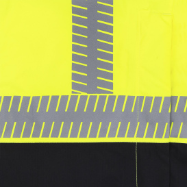 DEWALT DRW21-3ZGR Type R Class 3 Ripstop Wind and Rain Safety Jacket