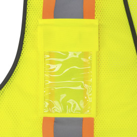 DEWALT DSV82 Type R Class 2 Heavy Duty Surveyor Safety Vest - Yellow/Lime