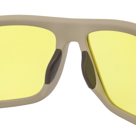 Ducks Unlimited DU-FF1 Full Frame Shooting Glasses - Tan Frame - Amber Lens