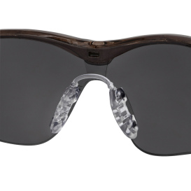 Ducks Unlimited HF1-3020C Half Frame Shooting Glasses - Smoke Lens