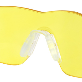 Ducks Unlimited Y1-1040C Youth Shooting Glasses - Black Frame - Amber Lens