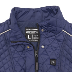 Radians RHG-V202 Women\'s Quilted Heated Vest - Blue