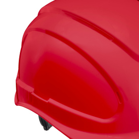 Radians RHH6 Hypeman Cap Style Hard Hat - Ratchet Suspension - Red