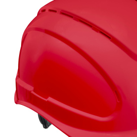 Radians RHH6V Hypeman Vented Cap Style Hard Hat - Ratchet Suspension - Red
