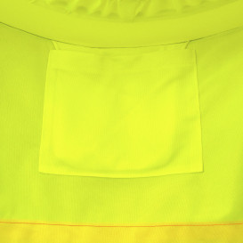 Radians RHHS-02 Collapsible Hard Hat Neck Shade - Yellow/Lime