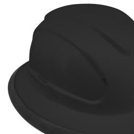 Radians RHJ6 The Judge Full Brim Hard Hat - Ratchet Suspension - Black