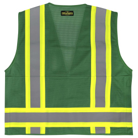 Radians SV6P Type O Class 1 Mesh Surveyor Safety Vest - Hunter Green