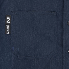 Neese VTS5SH Tecasafe One 5.7 oz FR Shirt - Denim