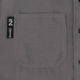 Neese VTS5SH Tecasafe One 5.7 oz FR Shirt - Gray