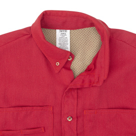 Neese VTS5VSH Tecasafe One 5.7 oz Vented FR Shirt - Red